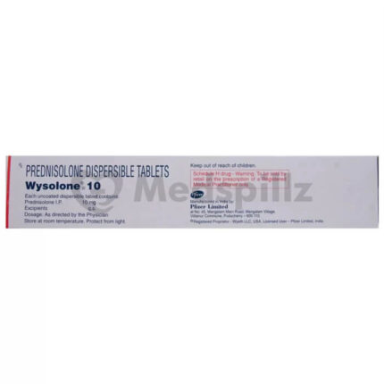 Buy Wysolone 10 Tablet : View Uses, Side Effects, Price
