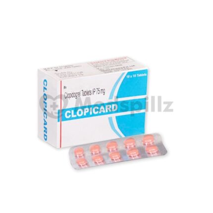 Buy Clopicard 75 Mg Tablet | Antiplatelet | Clopidogrel