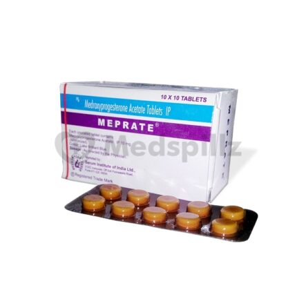 Meprate 10mg Tablet: View Uses, Side Effects, Price - Medspillz