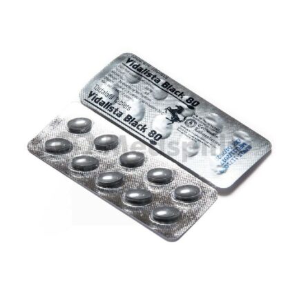 Vidalista 80 Mg Black Tablets | Tadalafil 80 mg at best price