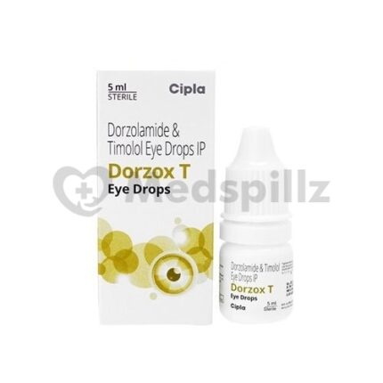 Dorzox T 5ml Eye Drop | Dorzolamide & Timolol | Price - Medspillz