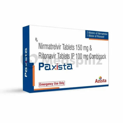 Buy Paxista – Nirmatrelvir 150 mg and Ritonavir 100 mg Combipack