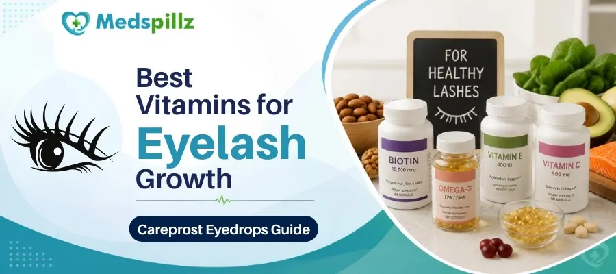 Best Vitamins for Eyelash Growth:Careprost Eyedrops Guide