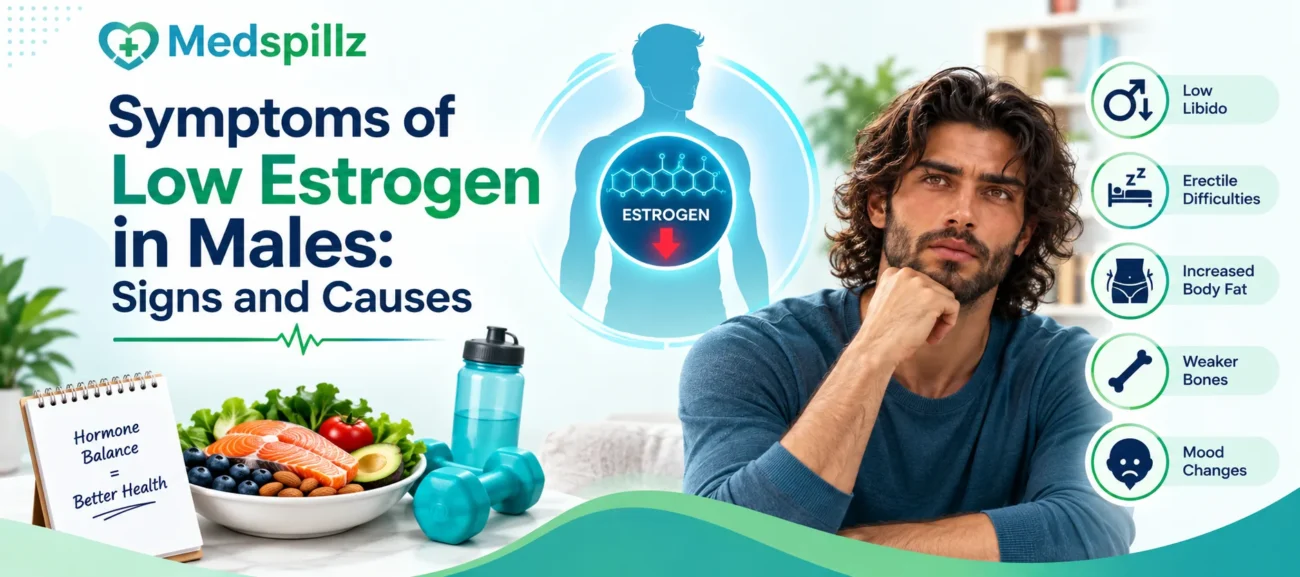 Symptoms of Low Estrogen in Males Signs and Causes